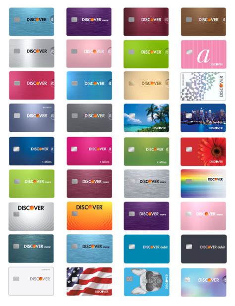 discover card color options.